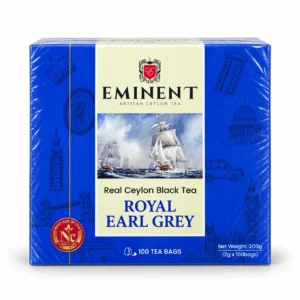 چای سیاه کیسه‌ای EMINENT مدل Royal Earl Grey بسته 100 عددی