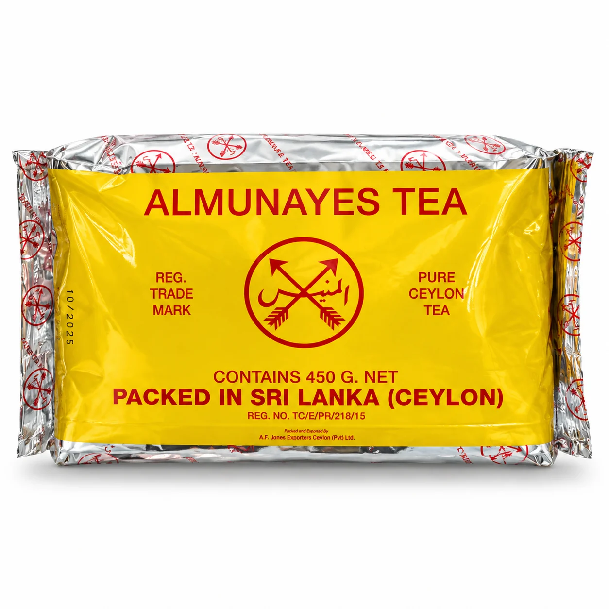چای سیلان ALMUNAYES مدل PURE CEYLON TEA وزن ۴۵۰ گرم