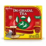 چای سیلان کیسه‌ای AKBAR مدل Do Ghazal Original بسته ۱۰۰ عددی