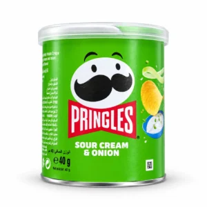 چیپس Pringles مدل Sour Cream & Onion وزن ۴۰ گرم