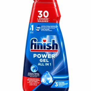 ژل شوینده ظروف Finish مدل Power Gel All in 1 حجم 600 میلیلیتر