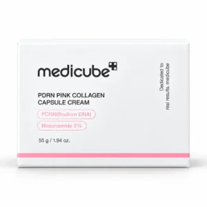 کرم کپسولی کلاژن صورت medicube مدل PDRN Pink Collagen وزن ۵۵ گرم