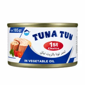 کنسرو تن ماهی TUNA TUN مدل 1st Choice وزن ۱۸۵ گرم