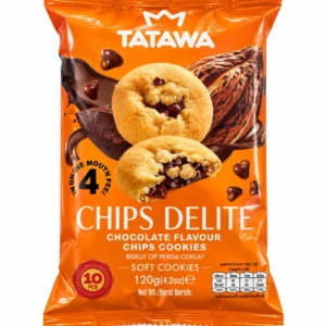 کوکی شکلاتی TATAWA مدل Chips Delite وزن 120 گرم