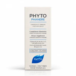 کپسول مکمل مو و ناخن PHYTO مدل PHANERE بسته ۱۲۰ عددی