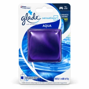 یدک خوشبوکننده خودرو Glade مدل Sensations Aqua وزن ۸ گرم