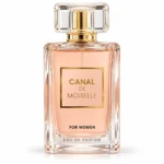 ادو پرفیوم زنانه عطر Fragrance World مدل CANAL DE MOISELLE حجم ۱۰۰ میلی‌لیتر