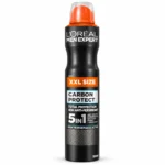 اسپری ضدتعریق مردانه LOERAL مدل Carbon Protect حجم 300 میلی‌لیتر