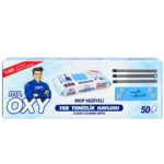 دستمال تمیزکننده کف mr. OXY مدل Mop Hediyeli بسته 50 عددی