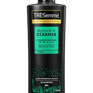 شامپو TRESemmé مدل Replenish & Cleanse حجم ۴۰۰ میلی‌لیتر