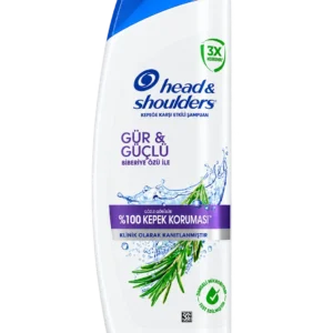شامپو ضد شوره Head & Shoulders مدل Gür & Güçlü حجم ۳۳۰ میلی‌لیتر