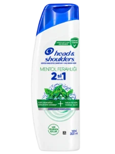 شامپو ضد شوره و کرم مراقبت مو ۲ در ۱ Head & Shoulders مدل Menthol Freshness 2 in 1 حجم ۳۰۰ میلی‌لیتر