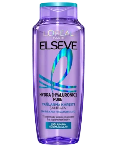 شامپو ضد چربی مو L'Oréal Paris مدل Elseve Hydra [Hyaluronic] Pure حجم ۳۰۰ میلی‌لیتر