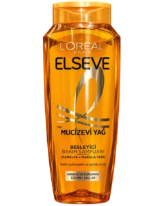 شامپو مراقبتی مو L'Oréal Paris مدل Elseve Mucizevi Yağ حجم ۳۰۰ میلی‌لیتر