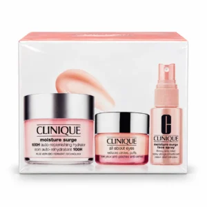 پک مراقبت پوست Clinique مدل Moisture Surge Face Spray & All About Eyes حجم مجموع 170 میلی‌لیتر
