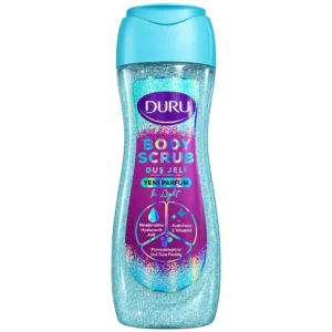 ژل دوش اسکراب بدن Duru مدل Ice Light حجم ۴۵۰ میلی‌لیتر