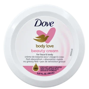 کرم زیبایی صورت و بدن Dove مدل Body Love Beauty Cream حجم ۱۵۰ میلی‌لیتر