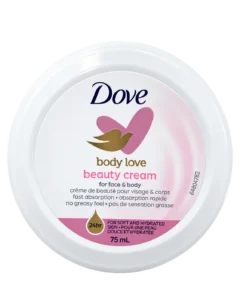 کرم زیبایی صورت و بدن Dove مدل Body Love Beauty Cream حجم ۷۵ میلی‌لیتر