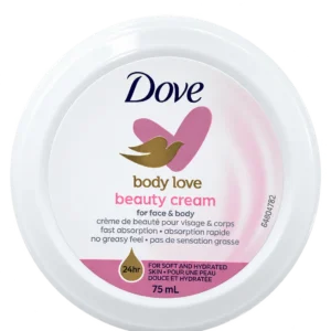 کرم زیبایی صورت و بدن Dove مدل Body Love Beauty Cream حجم ۷۵ میلی‌لیتر